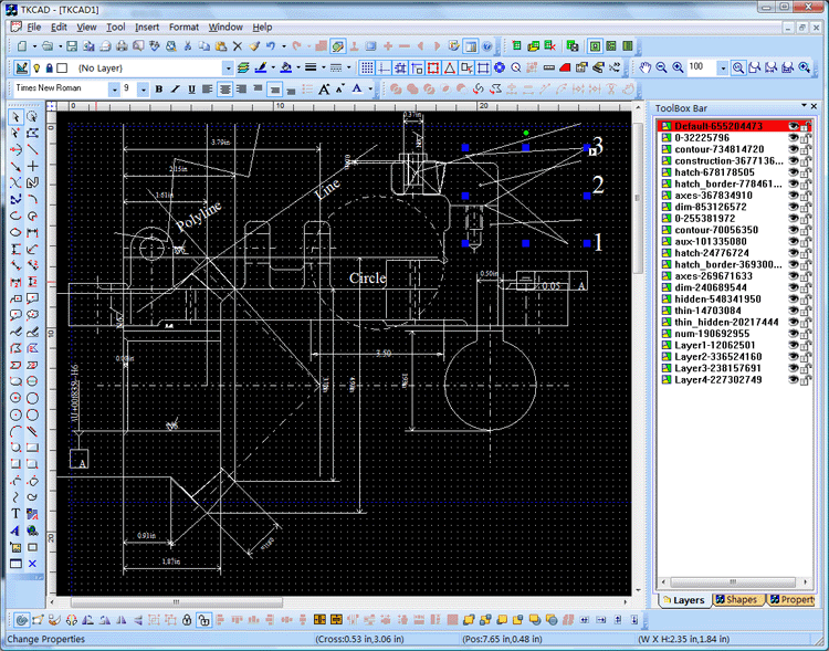 example of cad