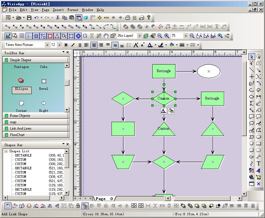 office visio 2003 circuit diagram