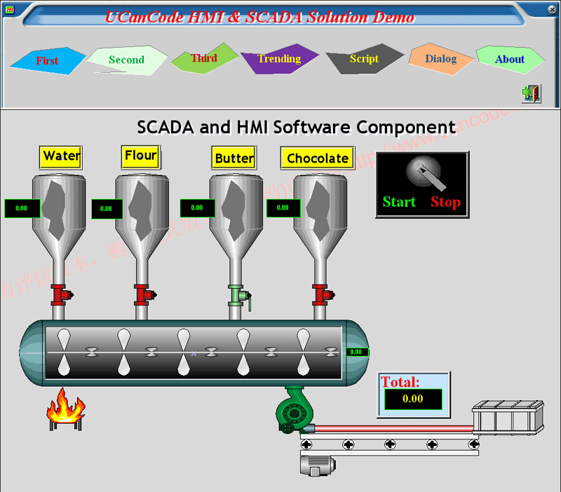 scada on delta hmi